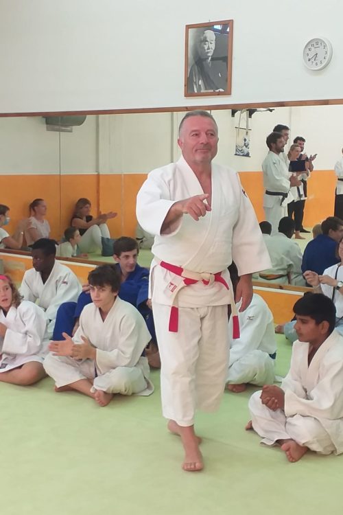 Maestro Claudio Coppari della A.S.D. JUDO SAMURAI JESI-CHIARAVALLE